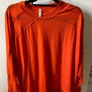 Free People Actuvewear All About It long sleeve